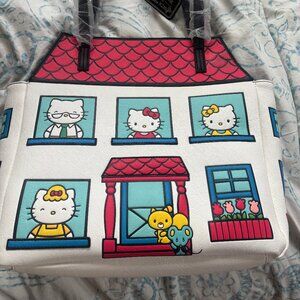 Loungefly Loves Hello Kitty House Tote Bag - Never Used!
